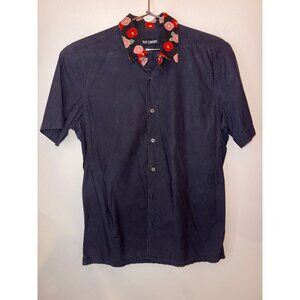 RAF Simons Floral Button Up Shirt